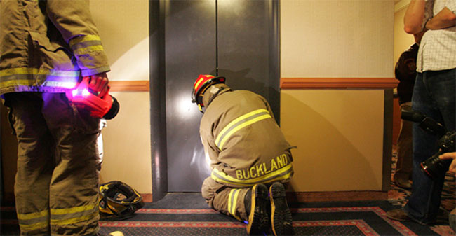 ایمنی آسانسور در برابر آتش سوزی