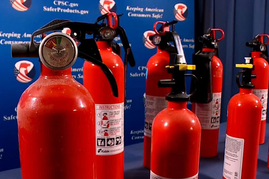 زمان شارژ کپسول آتش نشانی