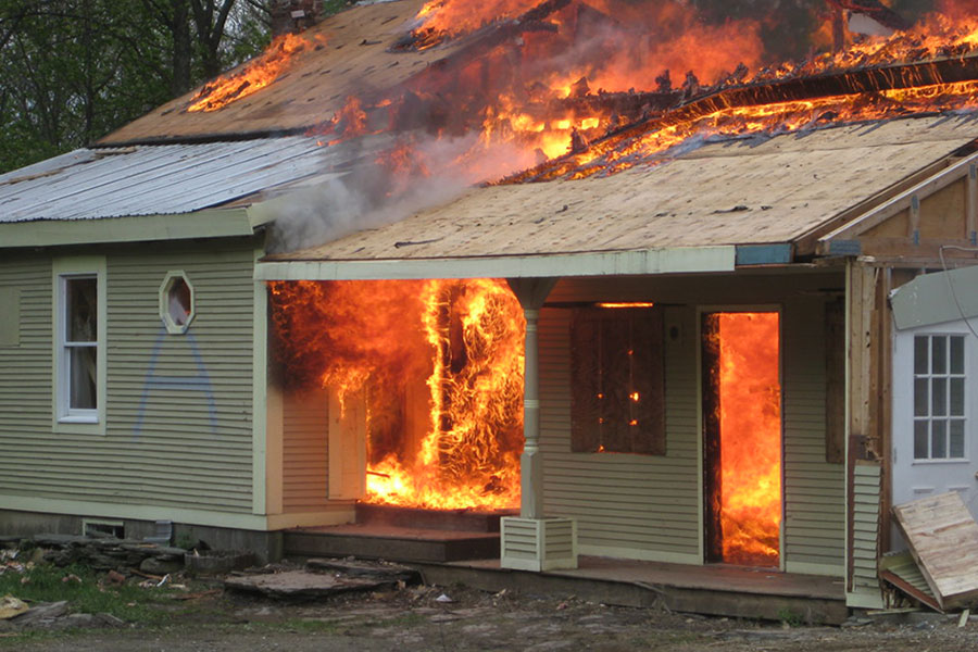پیشگیری از آتش سوزی در خانه